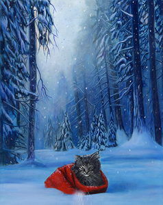 "Red Riding Cat" by Costel Duval