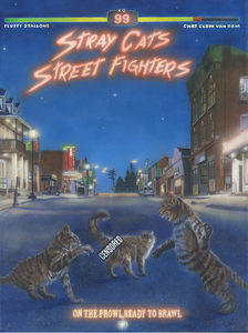 "Stray Cat Street Fighters" by Costel Duval