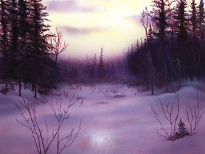 "Purple Winter 2" by Costel Duval